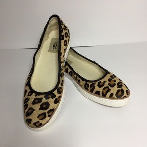 UGG Leopard Kammi Print Flats